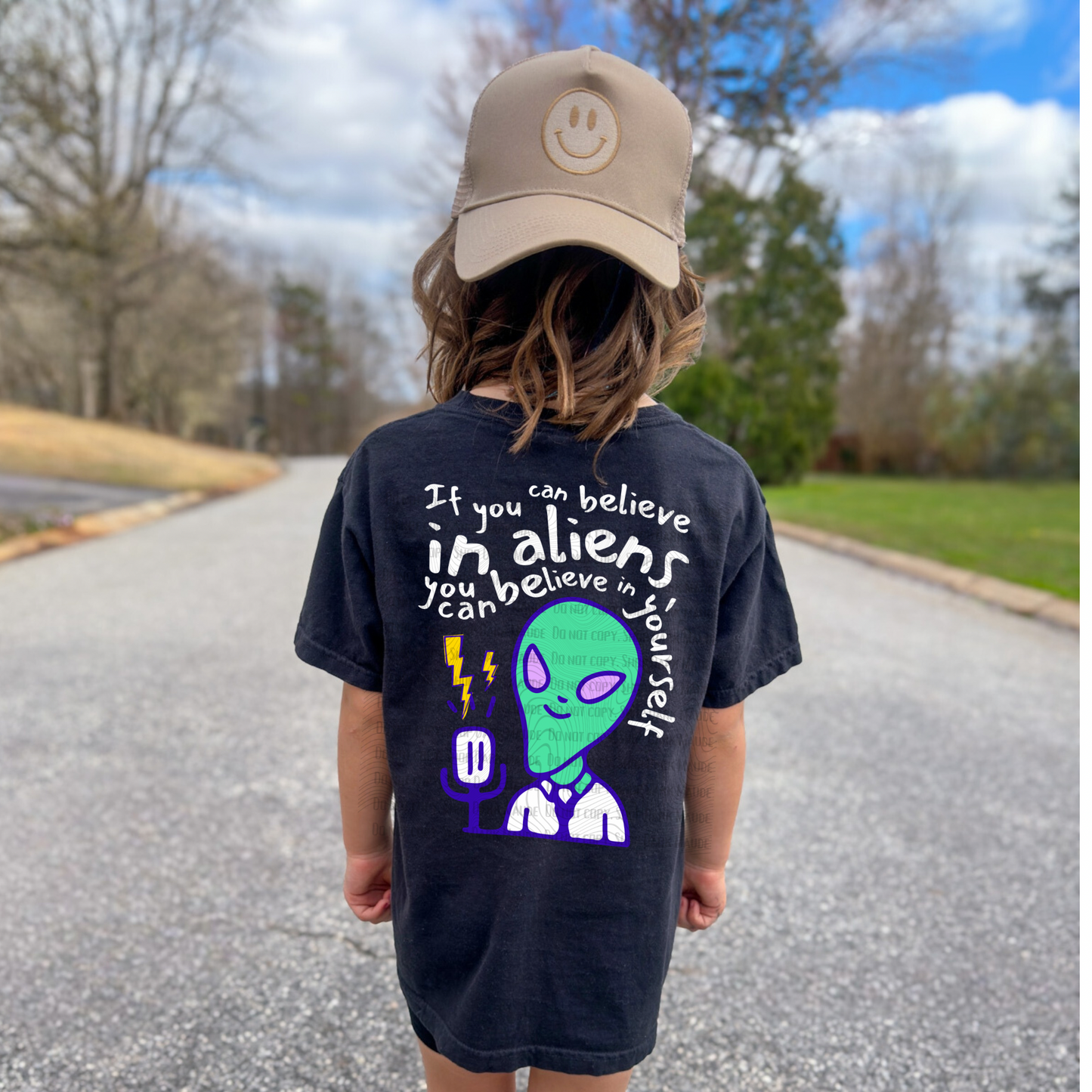 If You Can Believe In Aliens Toddler/Youth Tee
