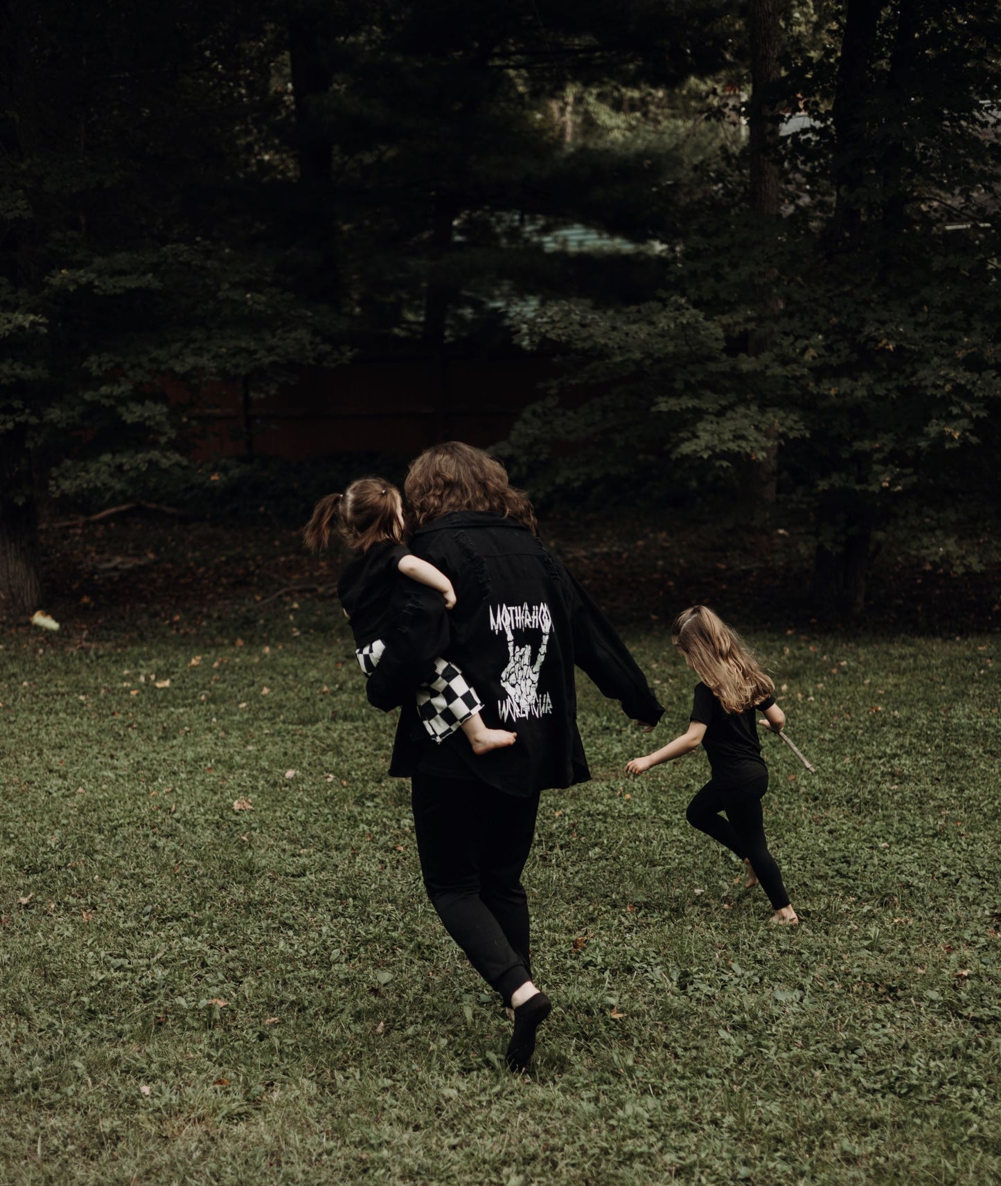 Motherhood World Tour Denim Shacket