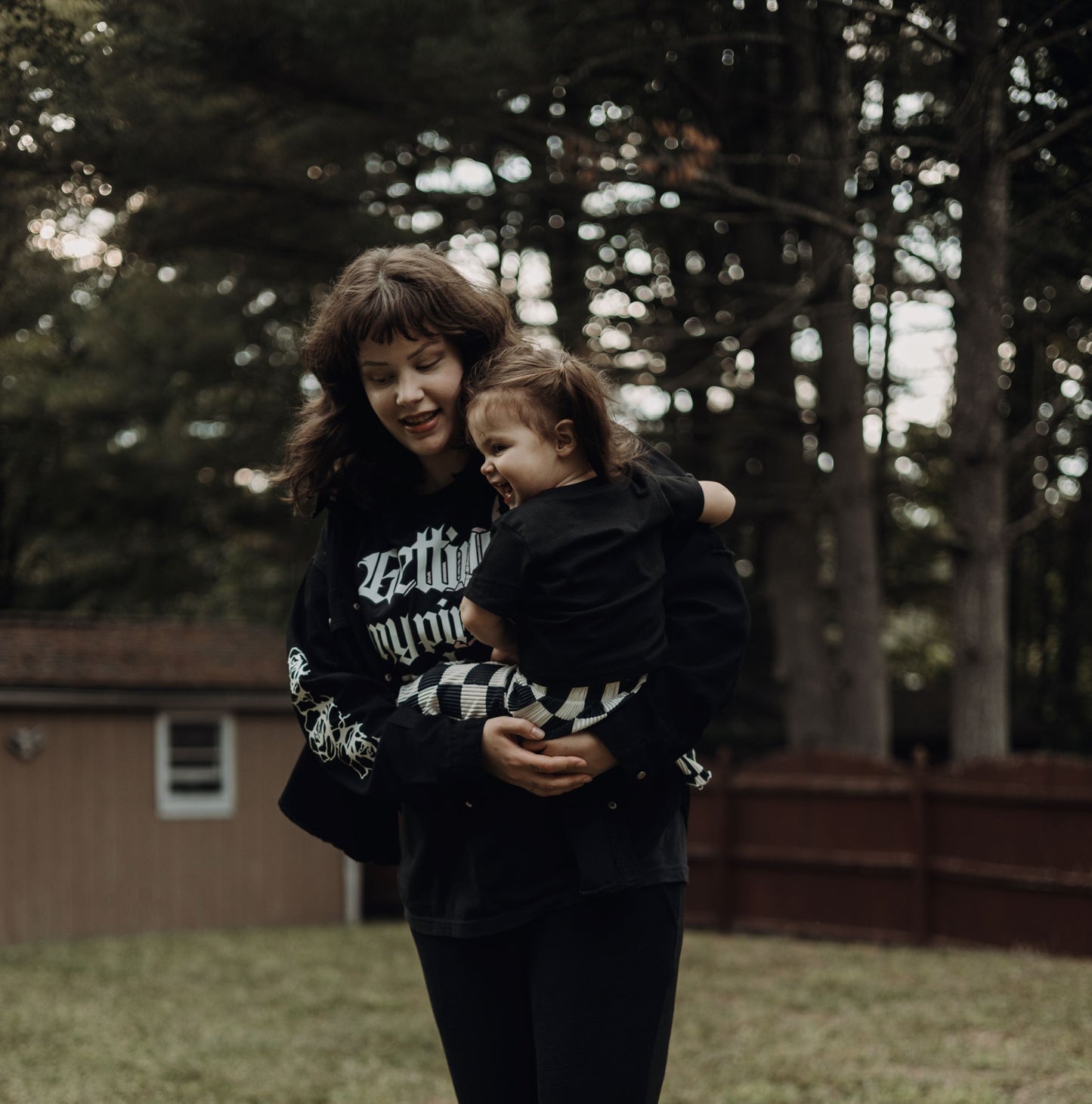 Motherhood World Tour Denim Shacket