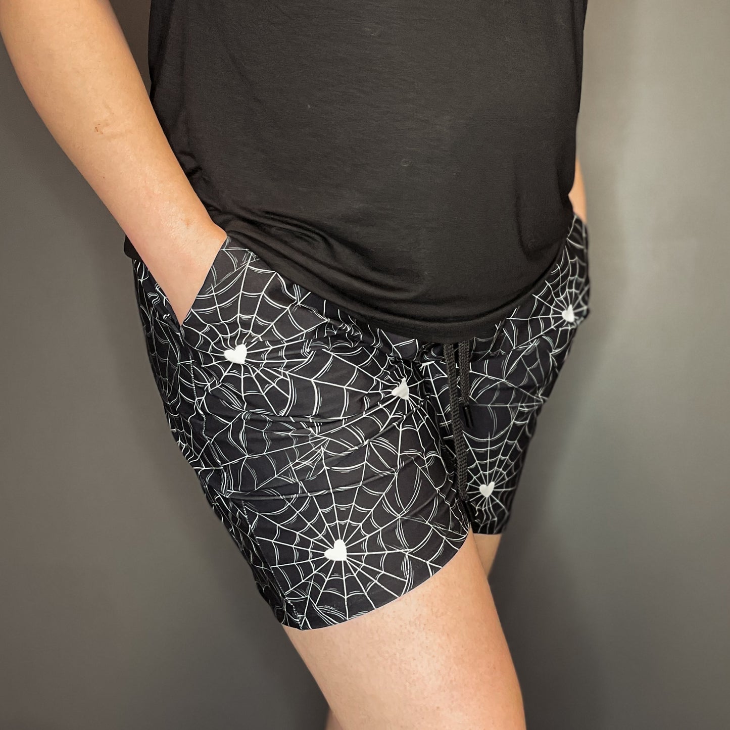 Web Heart Shorts