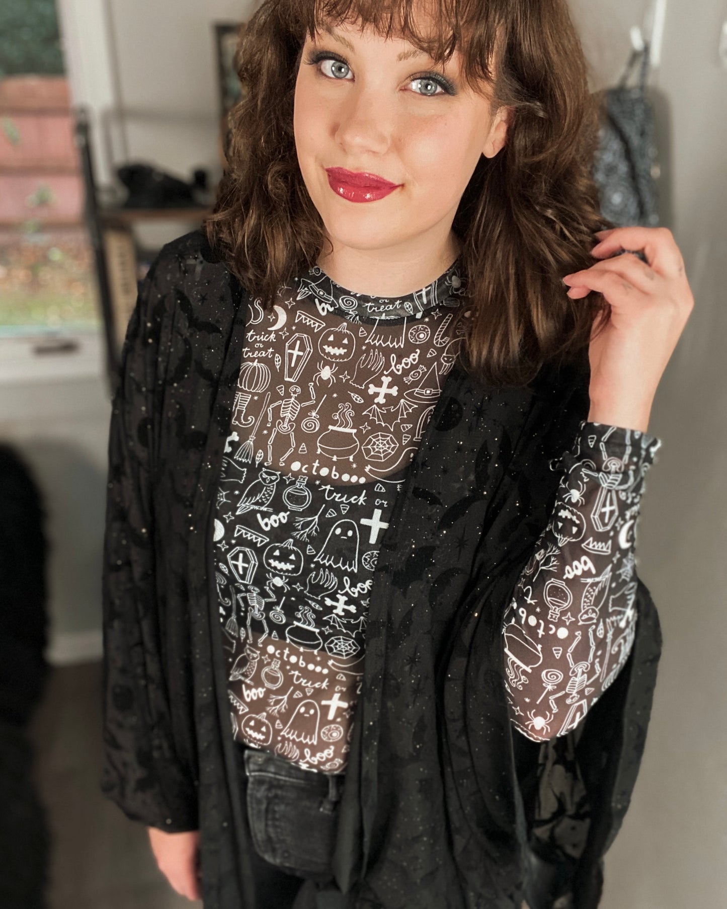 Queen Of The Night Kimono