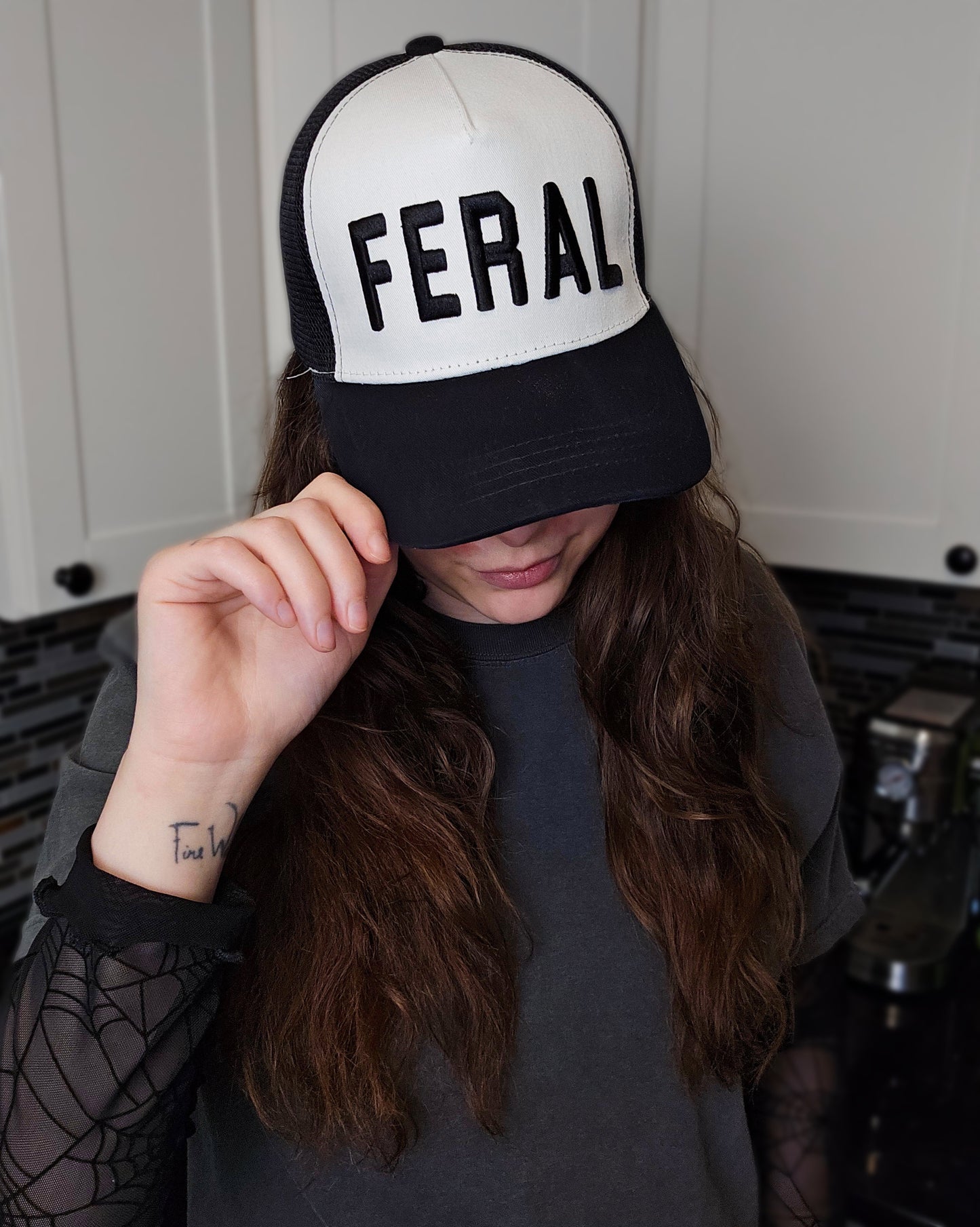 Feral Embroidered Truck hat