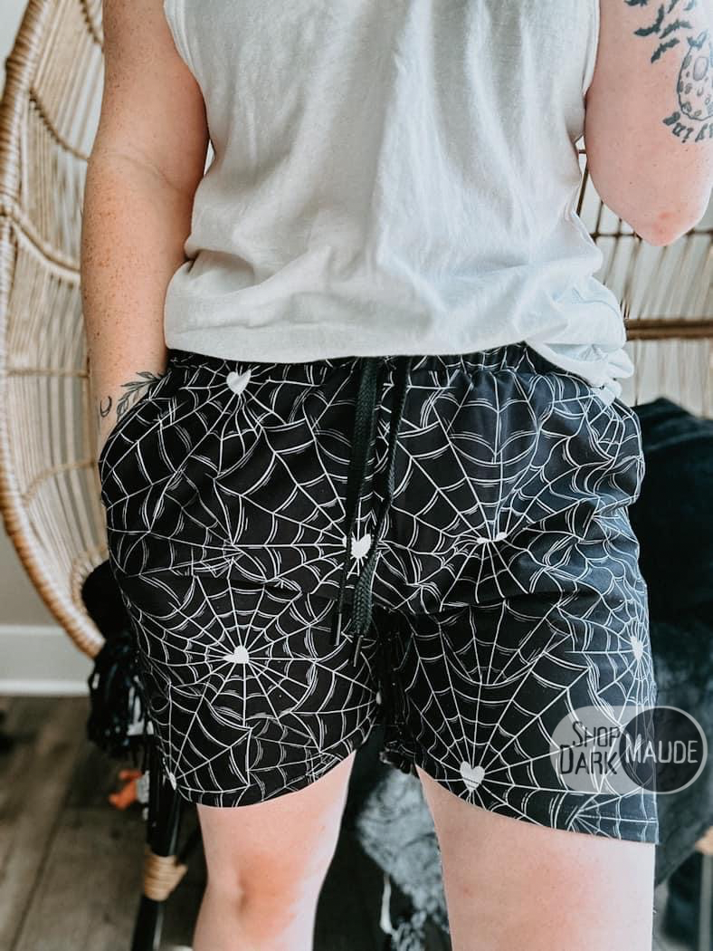 Web Heart Shorts
