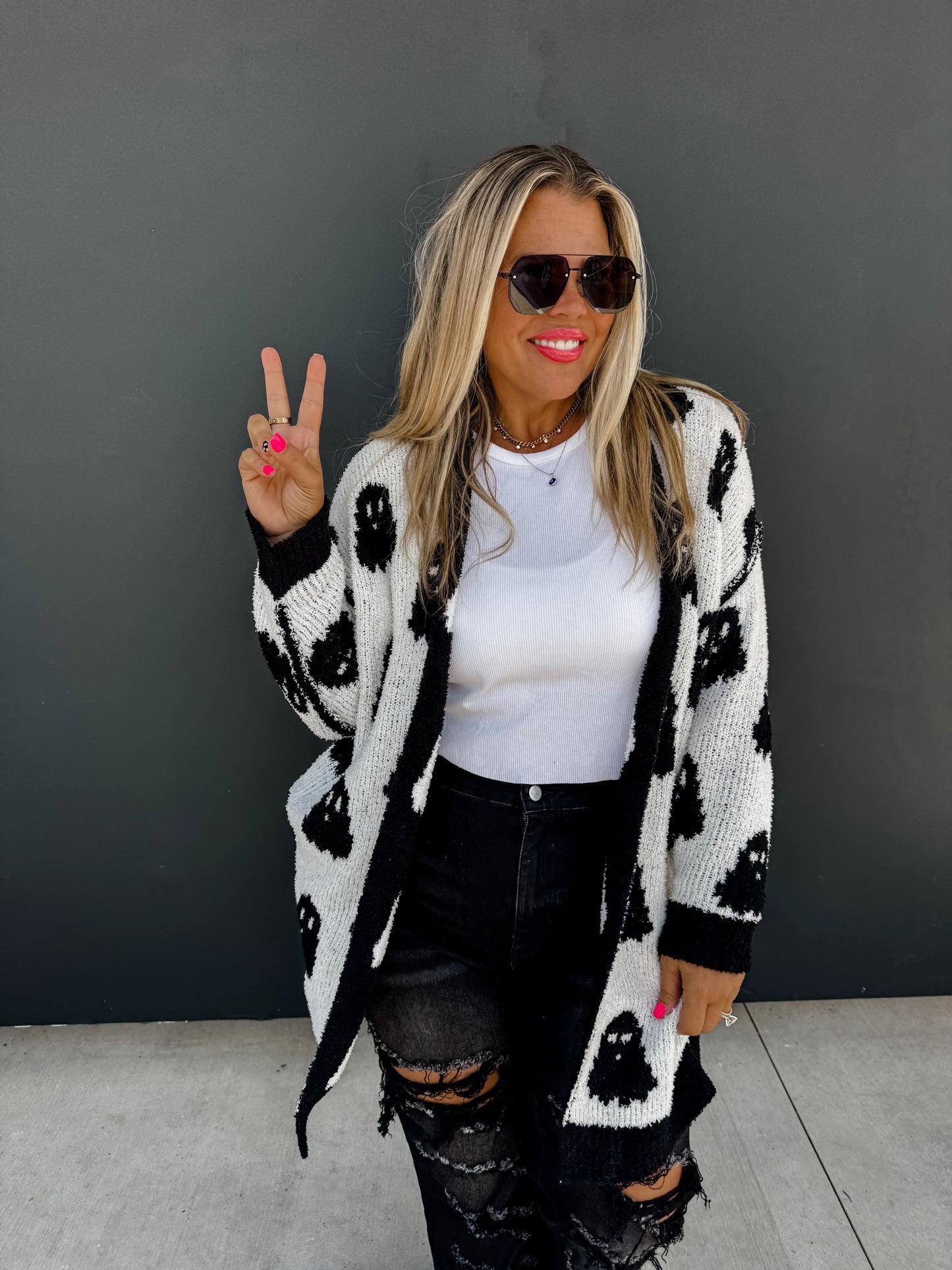 Reversible Ghost Cardigans