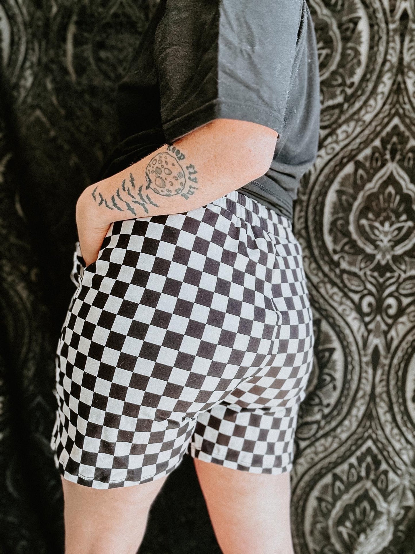 Checkered lounge Shorts