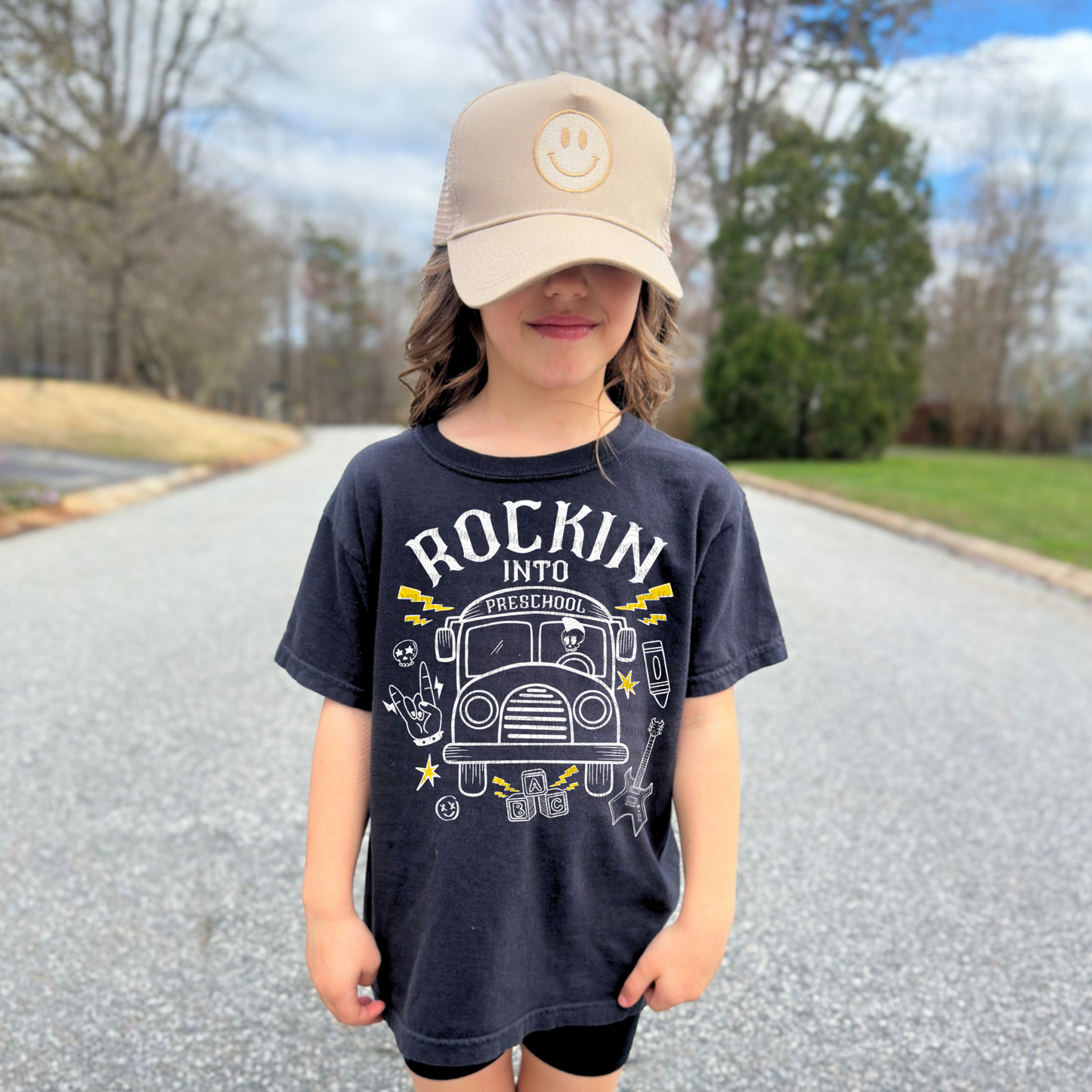 Rockin Into Preschool/Kindergarten/1st Grade Tee