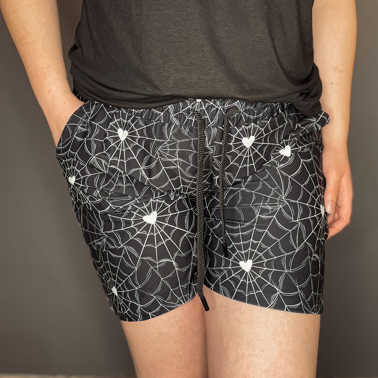 Web Heart Shorts
