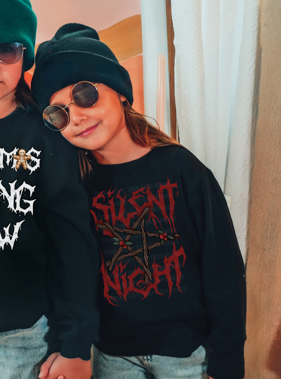 Silent Night Toddler sweatshirt