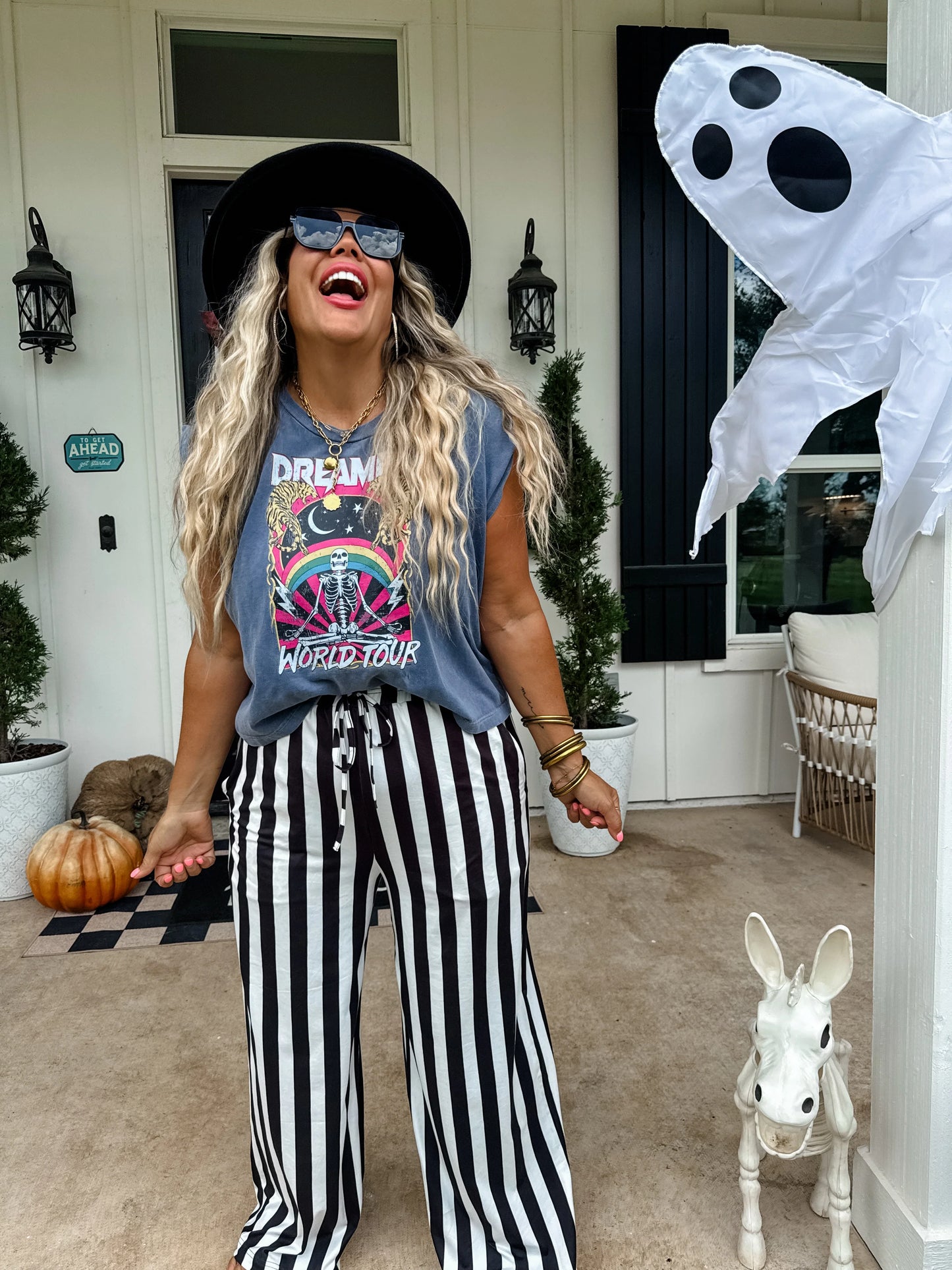 Say My Name Striped Pants