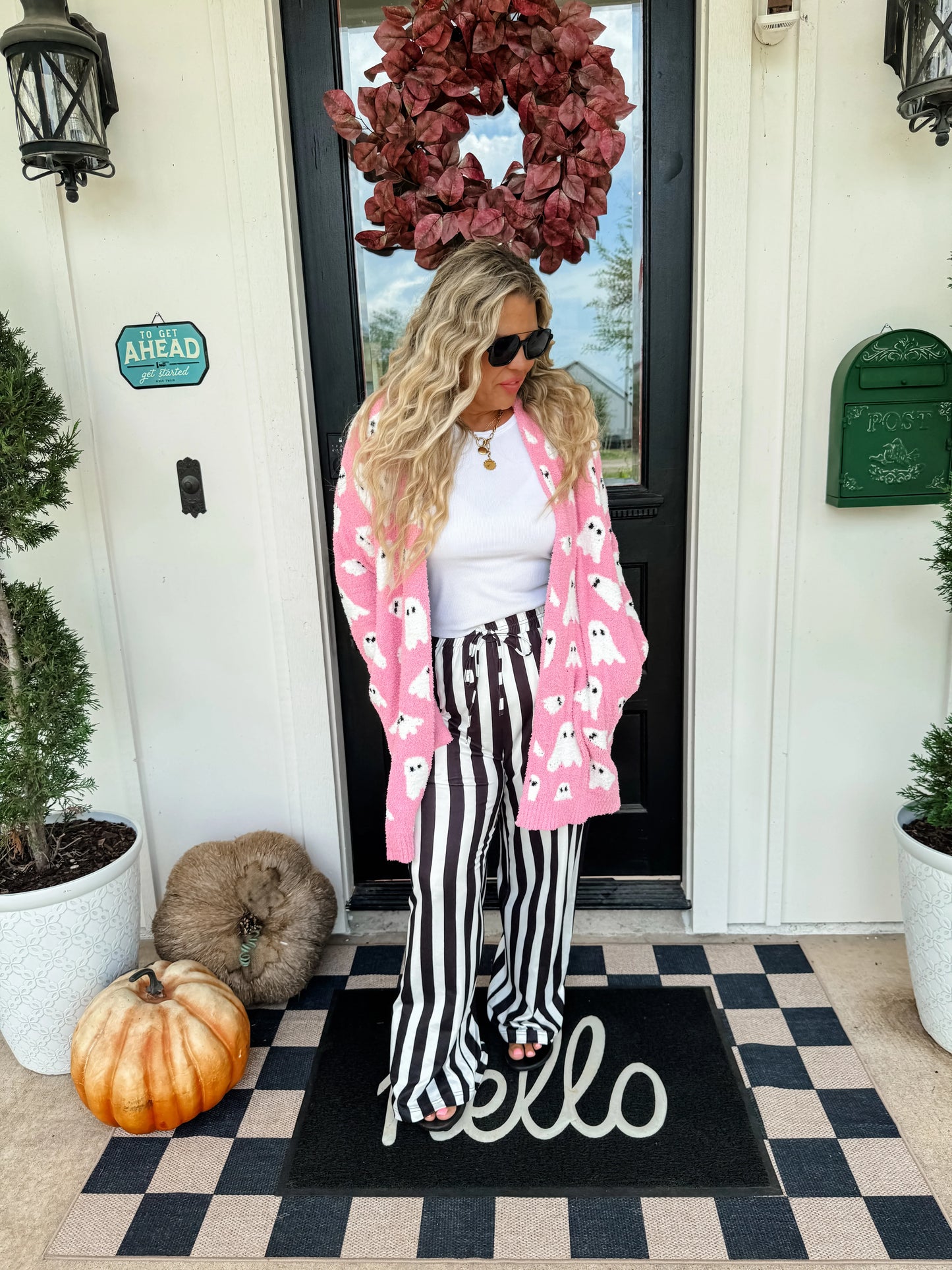 Say My Name Striped Pants