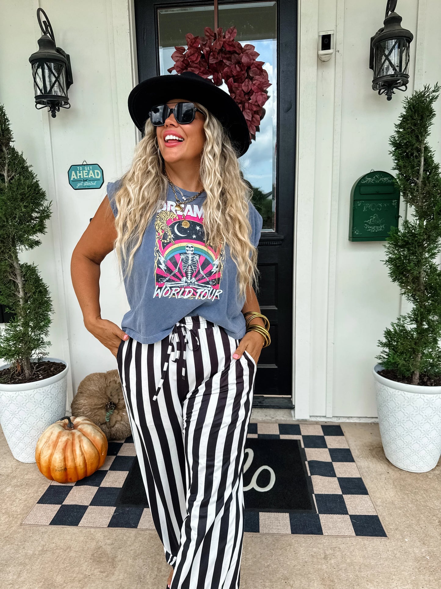 Say My Name Striped Pants