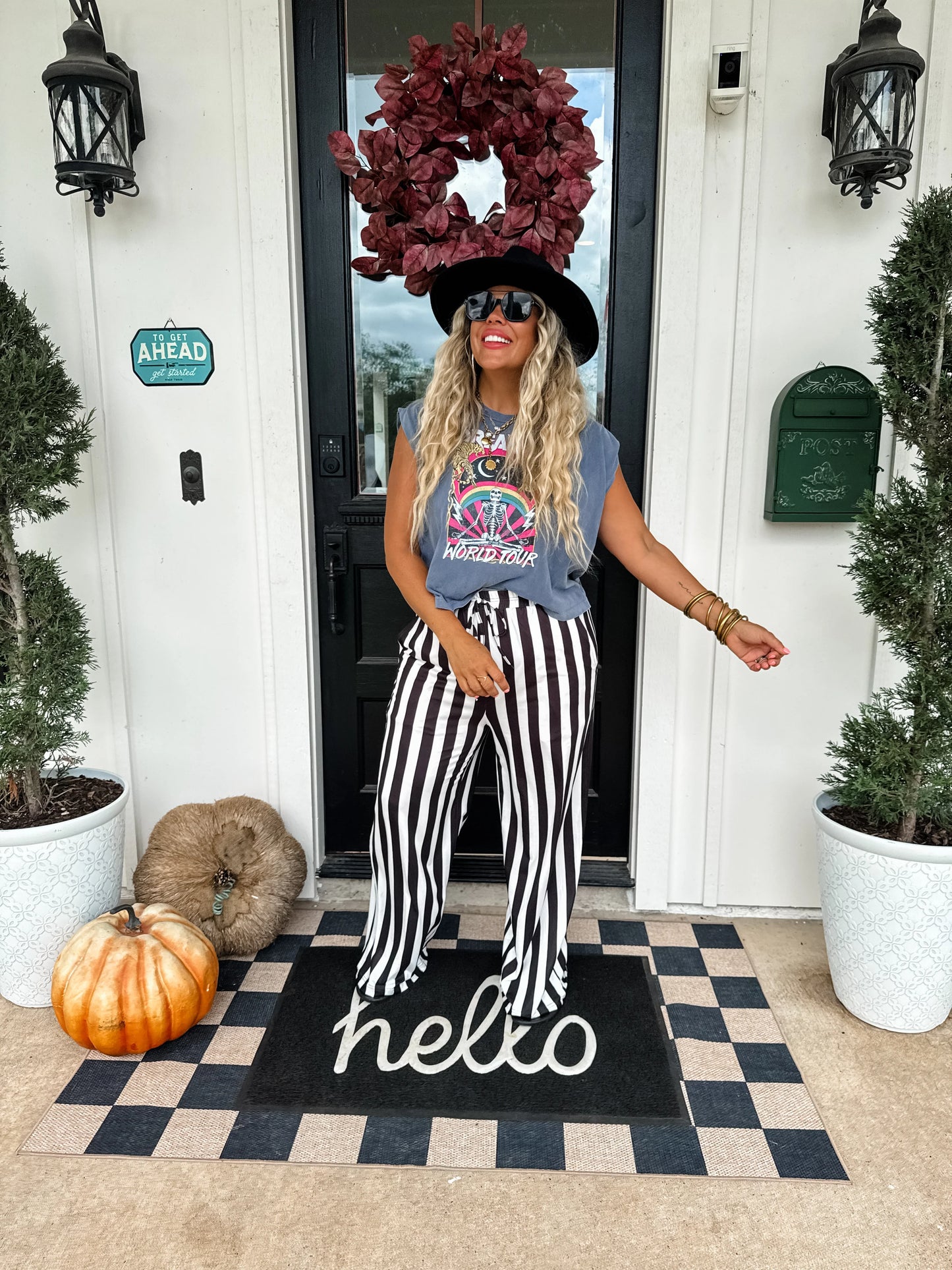 Say My Name Striped Pants