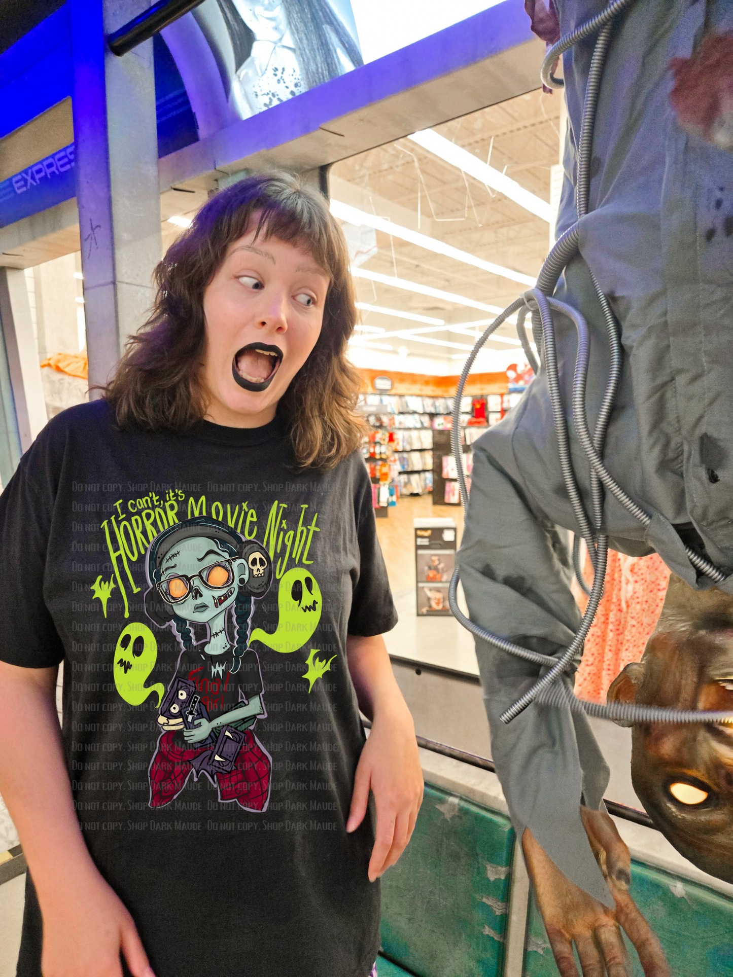 I can’t it’s Horror Movie Night Tee