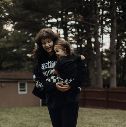 Motherhood World Tour Denim Shacket