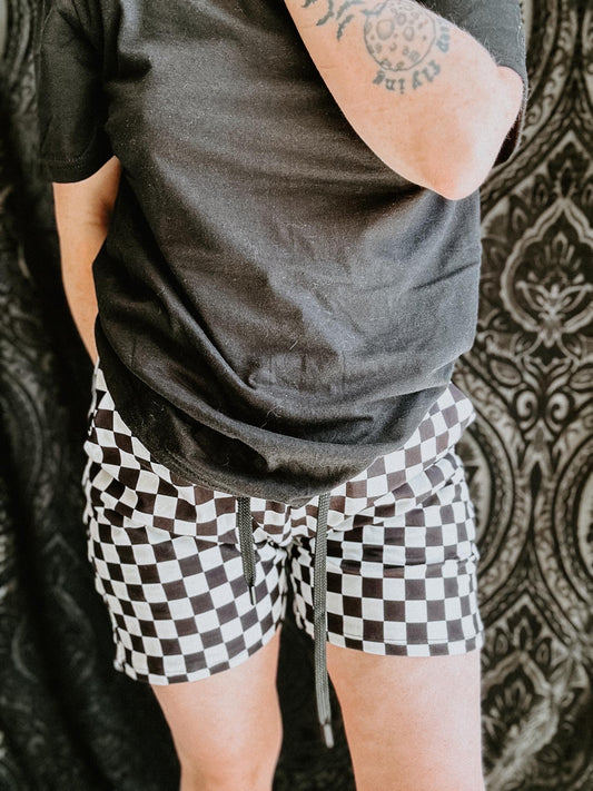 Checkered lounge Shorts