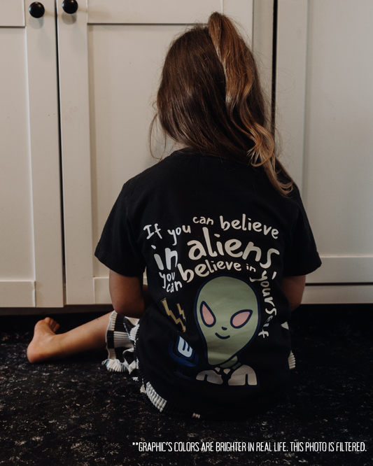 If You Can Believe In Aliens Toddler/Youth Tee