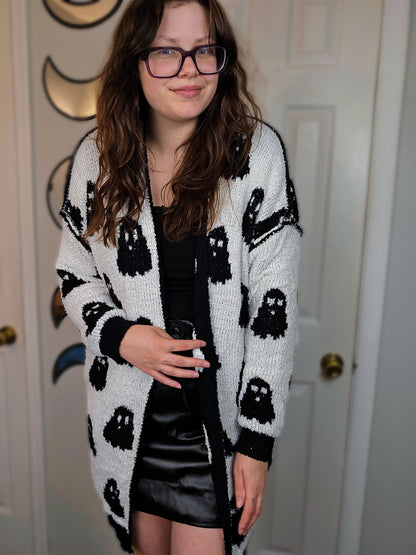 Ghostie Reversible Cloud Cardigan