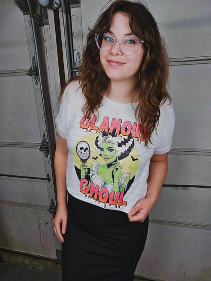 Glamour Ghoul Womens Crewneck Tee