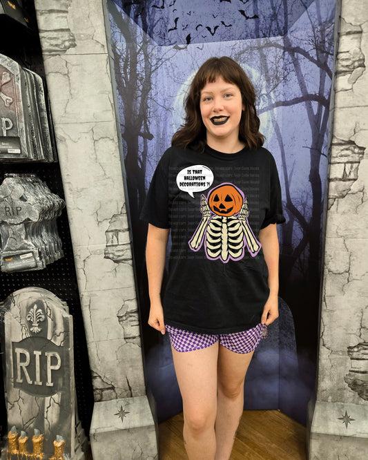 This is my Halloween Shopping Shirt