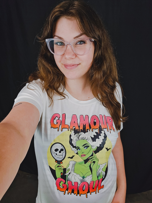 Glamour Ghoul Womens Crewneck Tee