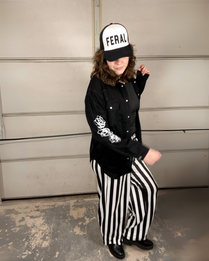 Say My Name Striped Pants