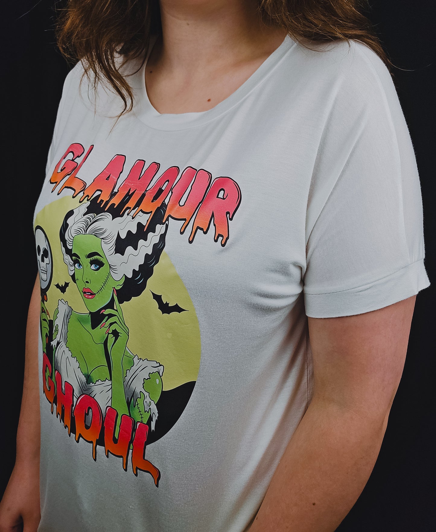 Glamour Ghoul Womens Crewneck Tee