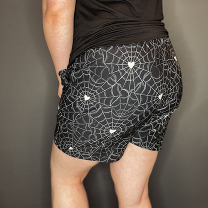 Web Heart Shorts