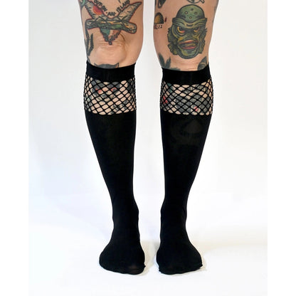 Fishnet High Socks