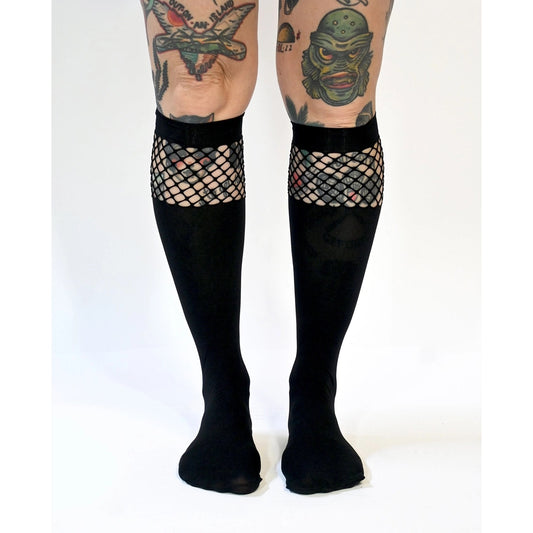 Fishnet High Socks