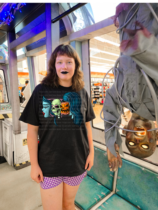 Halloween on the brain Tee