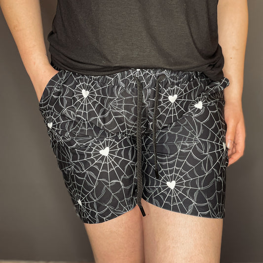 Web Heart Shorts