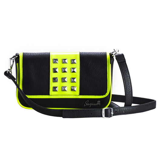 Studded Citron Lime Purse