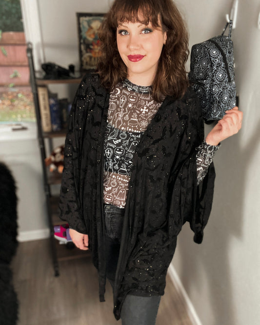 Queen Of The Night Kimono