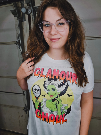 Glamour Ghoul Womens Crewneck Tee