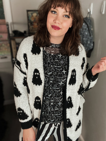 Reversible Ghost Cardigans