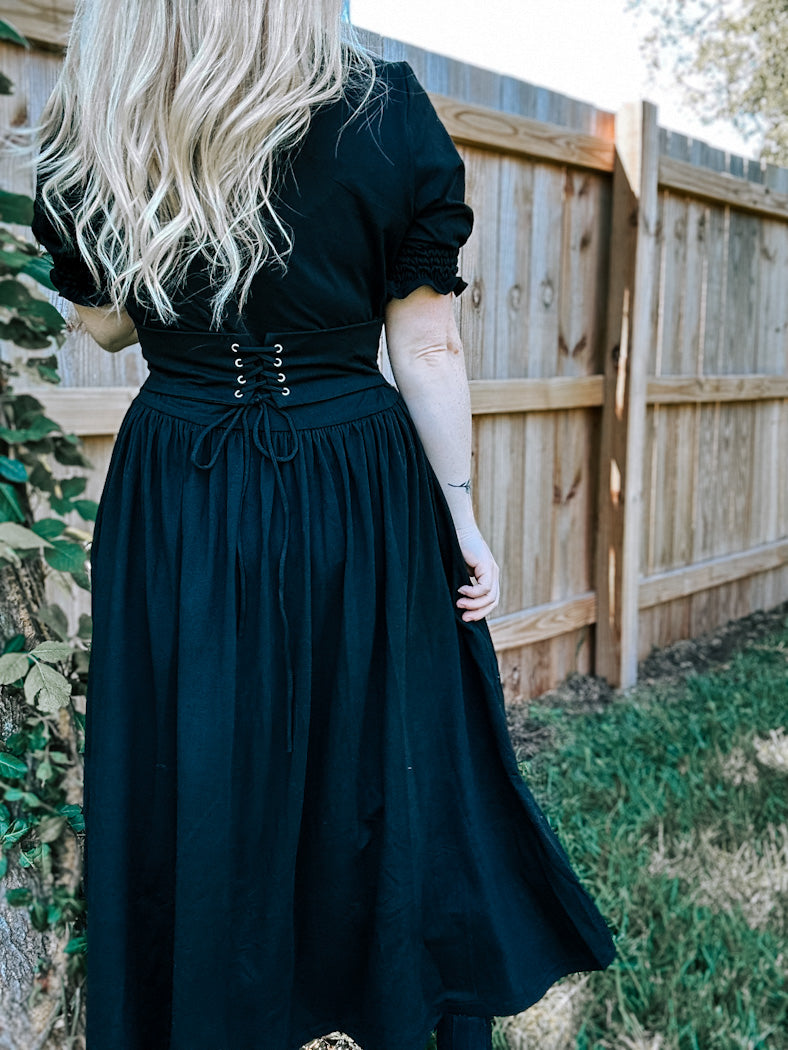 Midnight Muse Midi Dress