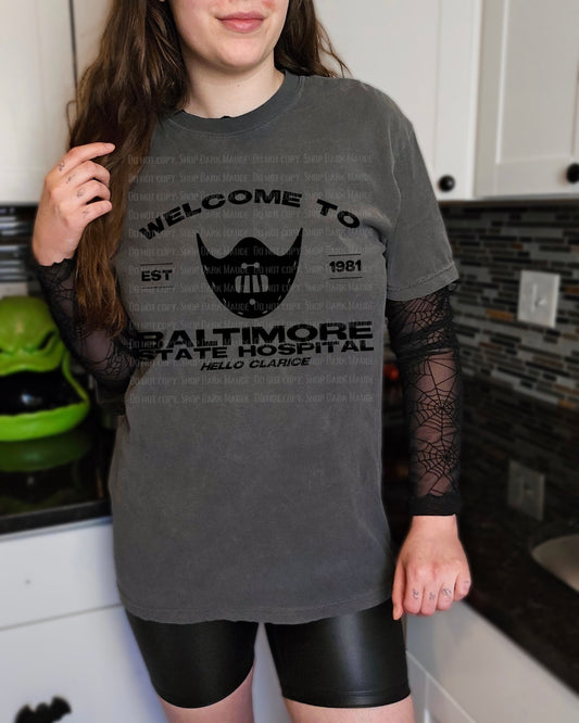 Welcome to Baltimore State Hospital Tee