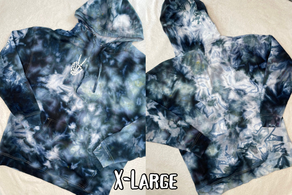 Peaceful Dead Dyed Hoodie