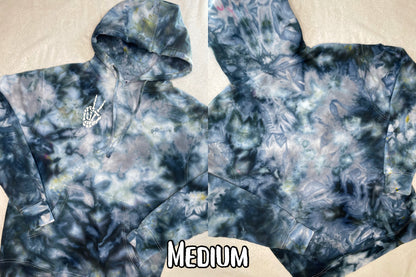 Peaceful Dead Dyed Hoodie